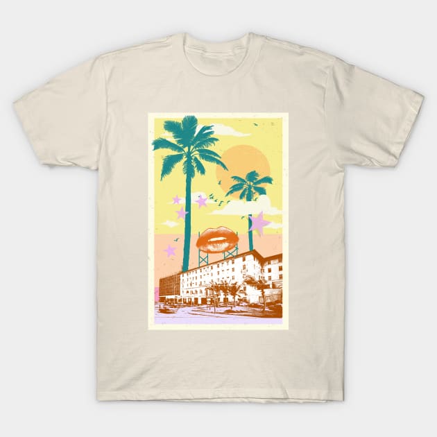 RETRO COAST T-Shirt by Showdeer